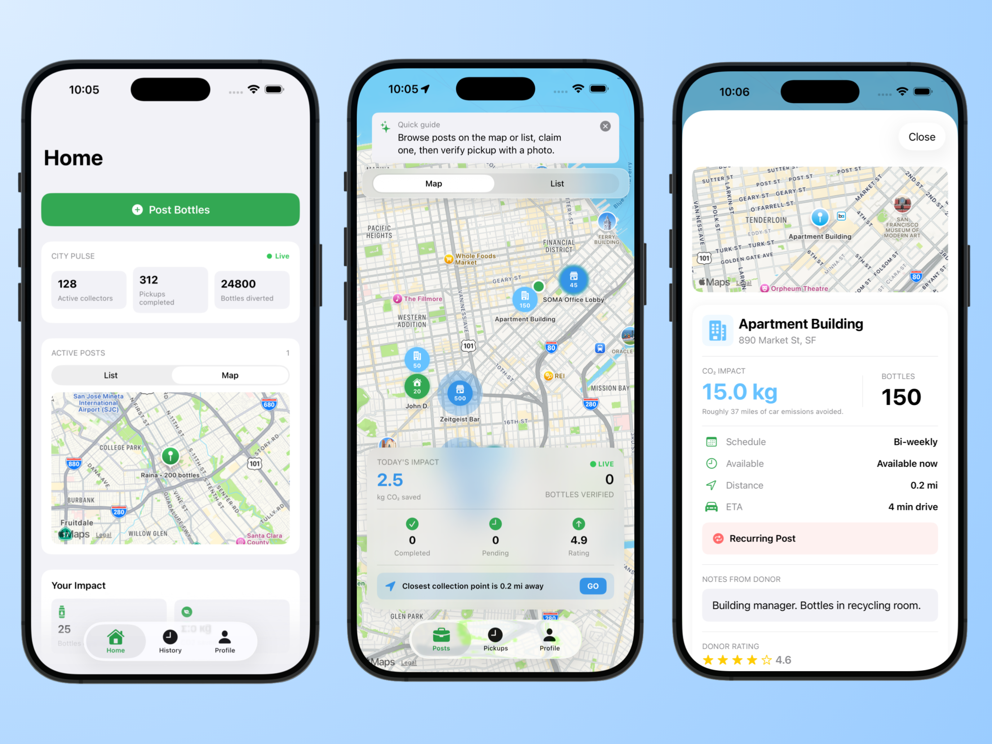 bottlr collector map view