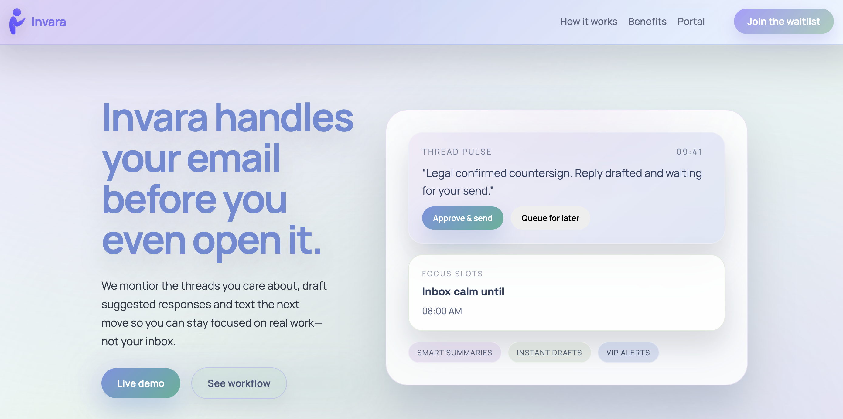 Invara product preview